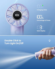 Gaiatop Portable Handheld Turbo Fan