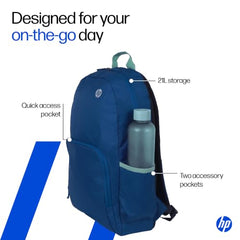 HP Campus Core 16 Laptop Backpack - Blue