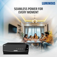 Luminous Power Sine M 1700 Sine Wave Inverter Ideal for Home,Office & Shops | 1500VA Inverter | Reliable Power Backup | High Performance| Easy Installation | 36 Months Warranty