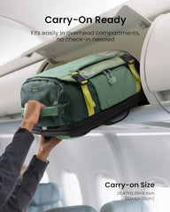 Navigator-T66 Liteway Travel Backpack 43.18 cm(17 Inch)/40L-Olive Green