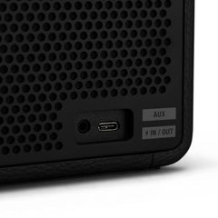Marshall Middleton Portable Bluetooth Speaker with 20+ Hours of Portable Playtime, 360° Sound, Dust & Waterproof (IP67) - Black & Brass.