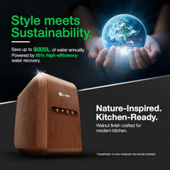 AO Smith Z2+ Luxe (Midnight Black) RO Under sink Water Purifier | UTC | 7-Stage Purification | 2x Water Savings | Goodness of Copper