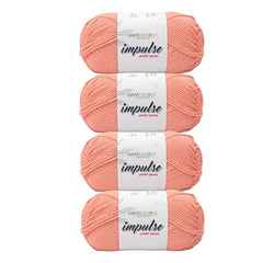 WOAFASHIONS - World of Arts Impulse Hand Knitting & Crochet Yarn, Premium Acrylic, 4 : Medium (Anchor Grey) (100gms / 3.5oz / 200mtr / 218yds)