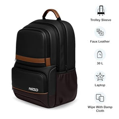 PAZZO Milestone Laptop bag for men | Office bag for men| Laptop Backpack for Men and Women with Anti-Theft Design, USB Port and 1 Year Warranty | Fits up to 15.6 inch Laptop, Macbook ~ Blue