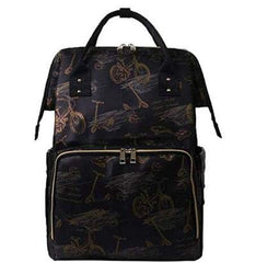 SYGA Multipurpose Large Capacity Mom's Backpack Diaper Bag(Black)