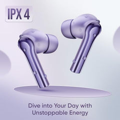 Mivi DuoPods B4 Ear Buds Wireless, 50H Playtime, ENC, 13mm, Bluetooth 5.1