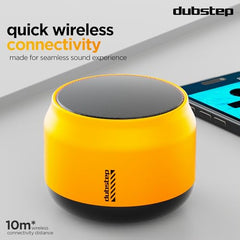 Dubstep Pop 600 Wireless Speaker, 15 Hrs Playtime, 52mm Driver, TWS Pairing, 6W Output Bluetooth Speakers (Grey)