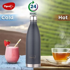 Pigeon 1.5 litre Hot Kettle and Stainless Steel Water Bottle Combo used for boiling Water, Making Tea and Coffee, Instant Noodles, Soup with Auto Shut- off Feature, 1300 W
