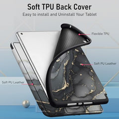 Robustrion Cover for iPad 10.2" 9th 8th 7th Gen Generation Case, OceanBlack