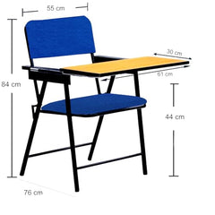 Spacecrafts Folding Study Chair with Writing Pad | Home Tuition Desk Chair