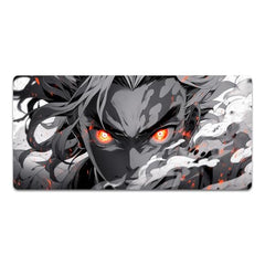 JIGARI Extended Anime Large Mouse Pad (11 x 23 Inch) | Gaming Mousepad for Laptop, Desktop & Keyboard | Smooth Surface | Anti-Slip Rubber Base (Zoro - Sword Master - One Piece (P08))