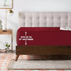 MollisHomes Mattress Protector Single Size, 72x36 Inches, Grey