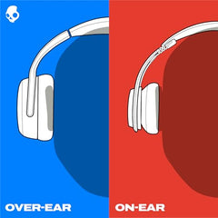 Skullcandy Riff 2 On-Ear Wireless Headphones, 34 Hr Battery, Microphone, Works with iPhone Android and Bluetooth Devices - Black