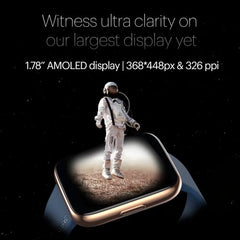 Noise Ultra 3 Luminary Smart Watch with India's 1st Ever Personalised Notification Alerts (Lumilert),1.96" AMOLED, Premium Metallic Dial,Send Upto 5 Emojis (Lumiping), Health Suite (Forest Green)
