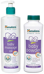 Himalaya Baby Massage Oil 200ml | All-round growth | Strong Bones & Muscles | Ashwagandha, Country Mallow & Aloe Vera | No.1 Dr. Recommended Brand| Vitamin E | 99% NOI | Mineral oil free