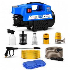 Starq ST25 High Pressure Car Washer Machine 2100 Watts and Pressure 150 Bar for Cleaning Car, Bike & Home