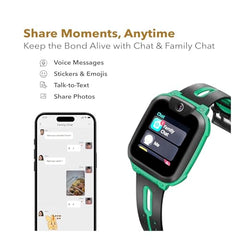 imoo Watch Phone Z1, 4G Smart Watch for Kids with Real-Time HD Video & Phone Call, Smart Watch for Girls with Real-Time GPS Location, Smartwatch for Boys with IPX8 Water Resistance (Pink)