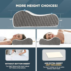 TEKCOOL Cotton Orthopedic Coccyx Cushion For Tailbone Pain Car SeatCushions For Chair Tailbone Pillow For Sitting SeatCushion For Car Driving Seat Sitting Pillow Coccyx Seat Cushion For Chair (Black)'