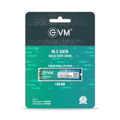 EVM 1TB M.2 SATA SSD 2280 | Internal SSD | Up to 550MB/s Read 370MB/s Write | Laptop Desktop Upgrade Storage | 5 Year Warranty (EVMM2/1TB)
