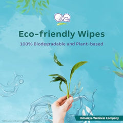 Himalaya Nature Touch Water Wipes for Baby's Sensitive Skin | 72NxPack of 3 | With Organic Coconut Oil | 99% Pure Water | 100% Plant-Based Biodegradable Wipes