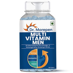 Dr. Morepen Multivitamin Tabs For Women | Energy & Immunity Booster Supplement | 60 Tabs Pack Of 2