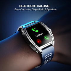 boAt Enigma Radiant Luxury Watch for Man w/1.43"(3.63 cm) AMOLED Display, AOD, Premium Metal Build, Round Dial, 200+Watch Faces, Upto 7 Days Battery Life, Fitness smartwatch for Men (Metal Black)