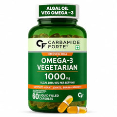 Carbamide Forte Multivitamin Tablet for Men with Probiotics & Salmon Omega 3 fish Oil Capsules | Salmon Fish Oil Omega 3 Capsule 1000mg and Multivitamin Tablets Combo | 60 Tablets + 60 Softgels