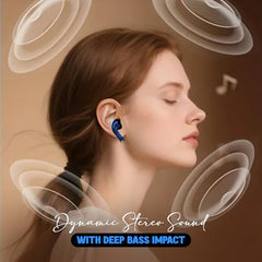 Kratos TW02 Ear Buds Wireless with 60H Playtime, Noise Isolation & Clear Calls, Bluetooth Earbuds with Voice Assistant, Ear Buds with Bluetooth V 5.3 & with Type C Fast Charging, IPX5 TWS Earphones