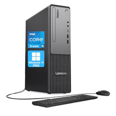 Lenovo ThinkCentre Neo 30s Gen 5 SFF Desktop Computer, 10-core Intel Core i7-13620H, 16GB DDR5, 1TB SSD, HDMI + VGA, Wi-Fi, RJ-45, USB-C, Wired Keyboard & Mouse, Windows 11 Pro