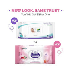 Himalaya Nature Touch Water Wipes for Baby's Sensitive Skin | 72NxPack of 3 | With Organic Coconut Oil | 99% Pure Water | 100% Plant-Based Biodegradable Wipes