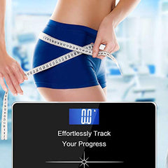 BMI Smart Digital Weighing Scale for Body Weight, Rechargeable Bathroom Scale With Body Fat Measurement - Gripit Advanced Smart Scale (Grayish Green)