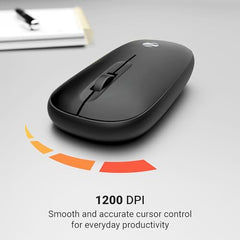Zebronics Fusion Wireless Mouse, 1200 DPI, Magnetic Swappable Shells, 3 Buttons, USB Nano Receiver, Lightweight, Power Saving Mode, High Precision