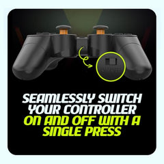 Cosmic Byte Nexus Wireless Controller for PC | Dual Vibration, Sensitive Triggers, Fast Response | Powered by 2 AAA Batteries (Not Included) (Black)