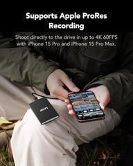 Lexar Armor SL700 Portable SSD, 2TB, up to 2000MB/s Read, up to 2000MB/s Write, Compatible w/Type-C Laptops, iPhone 15, Smartphones, Tablets, PS5, Xbox, USB 3.2 Gen 2x2, Slim and Lightweight