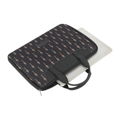 Tabelito Laptop Sleeve Bag 13" to 15.6 inch for Women Jute and Vegan Leather Office Everyday Handbags