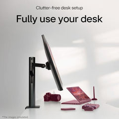 LG 32UR500K-B Ultrafine 32-inch 4K UHD (3840x2160) Computer Monitor HDR10 Built-in Speaker x2 OnScreen Control Reader Mode Flicker Safe Borderless Design HDMIx2 DisplayPort Black