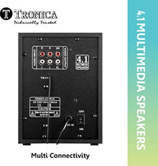 Tronica PS08 Premium Series 4.1 Digital 40W Bluetooth Home Theater System PenDrive FM Aux TV Compatible with All Function Remote