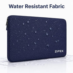 Photon 15 Inch to 15.6" Inches Laptop Case with Charger Pouch | Waterproof Laptop Sleeve | Laptop Cover Bag, Blue