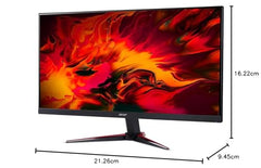 Acer XZ306CX 29.5 Inch Ultrawide 21:9 1500R Curve 2560 X 1080 Backlit LED LCD Monitor I 1 MS VRB I 200Hz Refresh I HDR 400 I DCI-P3 93% I AMD FreeSync I 2xHDMI 1xDP I Stereo Speakers I Eye Care, White