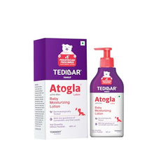 Atogla Baby Lotion 200ml from Tedibar Family | No. 1* Pediatrician prescribed Moisturising Lotion- By Torrent Pharma