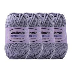 Vardhman Cotton Plus Cotton Acrylic Super Bulky Yarn 16 Ply | Pack-1