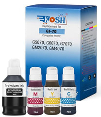KOSH T664 Refill Ink Compatible for Epson L130, L310, L361, L380, L405, L565, L365, L485, L220, L360, L130, L130 and L380 Printers (4, Black Pack of 4)