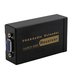 Tobo VGA Extender 100 Meters RJ 45 + Video Extender + VGA Sender and Receiver Transmitter TD-469H