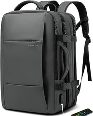 Red Lemon Titan Ultrafit Plus Bange Series 15.6-inch Laptop Bags Backpacks for Men and Women 45L Outdoor and Camping 3in1 Office Bags,Travelling,Backpack (With Bottle Holder), Black