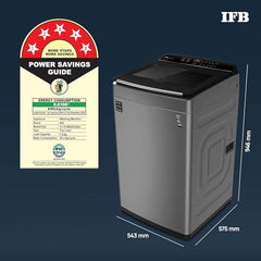 IFB 7.5 Kg 5 Star with DeepClean® Technology, AI Powered, Fully Automatic Top Load Washing Machine (TL751MS2S, PowerSteam®, Inbuilt Heater, Mystic Silver)