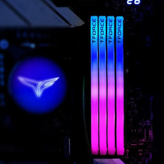 TeamGroup T-Force Delta RGB 2x32GB 6400MHz (6400MT/s) CL40 White 64GB DDR5 RAM Kit, Desktop Gaming Memory, Metal Heatsink, ARGB Sync, ECC, XMP 3.0/Expo, for Intel/AMD CPU - FF4D564G6400HC40BDC01