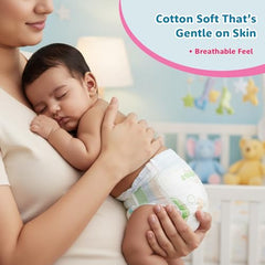 Amazon Brand - Supples Premium Baby Diaper Pants | 108 Baby Diapers | XL | 12-17 Kg | 12 Hrs Absorption | Cushiony Cotton Soft Fabric | Phthalates-Free | Triple Leak Guard | 54 Count, Pack of 2