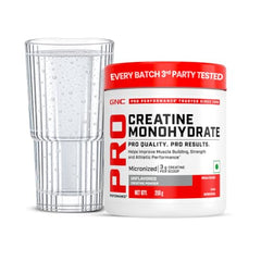 GNC Creatine Monohydrate PRO Performance Powder | 3g, Micronized | 100g | UK's Informed Choice Certified, Unflavoured