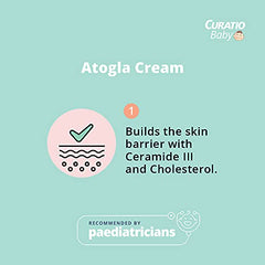 Atogla Cream Atogla Baby Cream | For Soft Skin | Recommended by Doctors | Protects Against Rashes and Prevents Skin Irritation, 100g