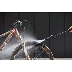 BLACK+DECKER BEPW1600 1300W 1600 PSI 110 Bar Pressure Washer for Car, Bike, Home & Garden Cleaning Use with Multiple Accessories Included, 1 Year Warranty, Orange & Black
